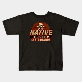 Vintage California Skateboard Kids T-Shirt